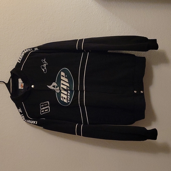 Nascar Dale Earnhardt jr AMP Racing Jacket - Black - XL - Picture 1 of 16